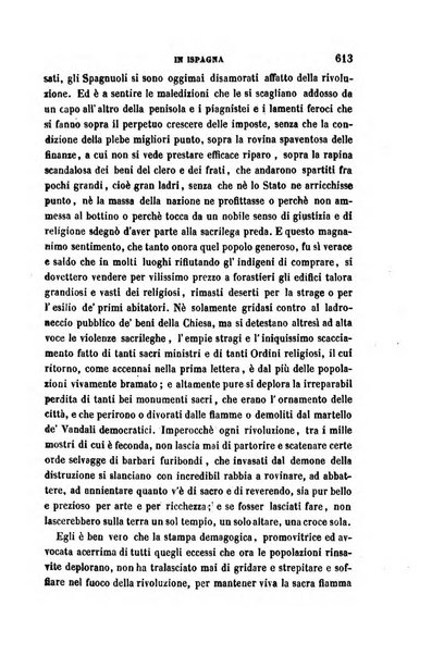 La civiltà cattolica pubblicazione periodica per tutta l'Italia