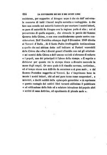 La civiltà cattolica pubblicazione periodica per tutta l'Italia