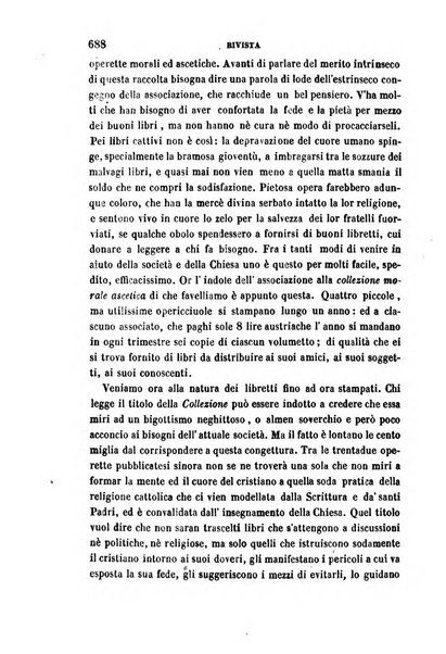 La civiltà cattolica pubblicazione periodica per tutta l'Italia