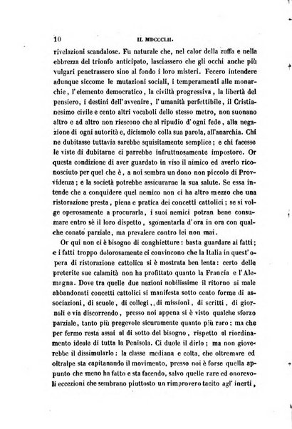 La civiltà cattolica pubblicazione periodica per tutta l'Italia