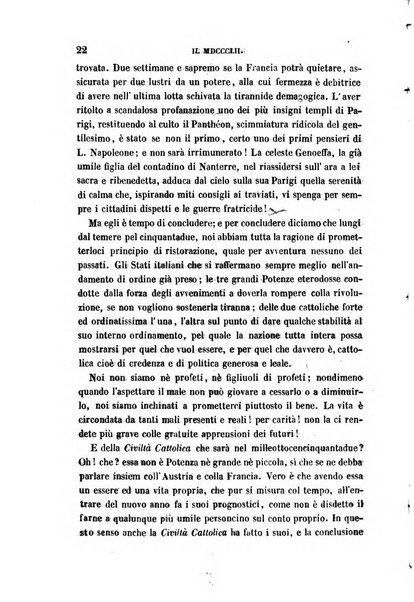 La civiltà cattolica pubblicazione periodica per tutta l'Italia