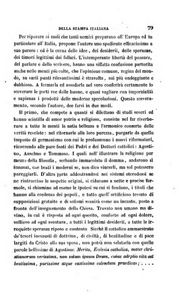 La civiltà cattolica pubblicazione periodica per tutta l'Italia