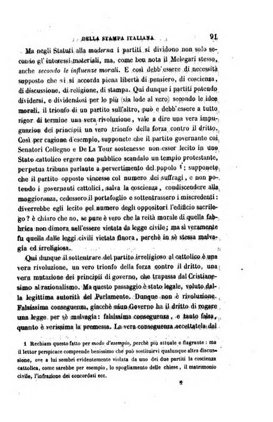 La civiltà cattolica pubblicazione periodica per tutta l'Italia