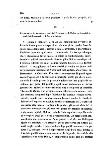 La civiltà cattolica pubblicazione periodica per tutta l'Italia