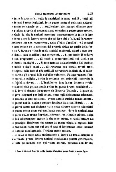 La civiltà cattolica pubblicazione periodica per tutta l'Italia