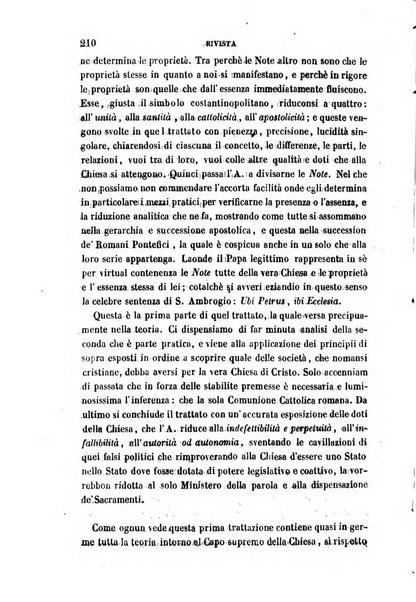 La civiltà cattolica pubblicazione periodica per tutta l'Italia