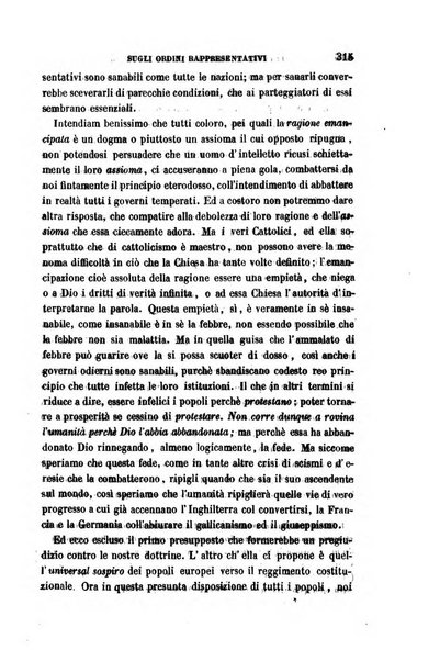 La civiltà cattolica pubblicazione periodica per tutta l'Italia