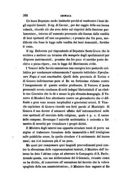 La civiltà cattolica pubblicazione periodica per tutta l'Italia