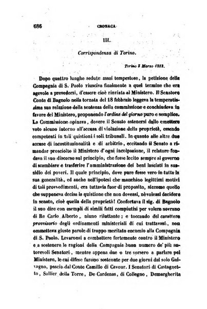 La civiltà cattolica pubblicazione periodica per tutta l'Italia