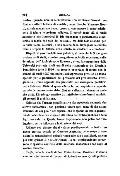 La civiltà cattolica pubblicazione periodica per tutta l'Italia