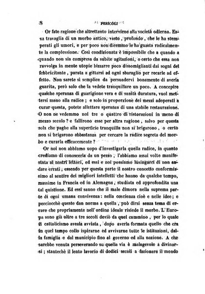 La civiltà cattolica pubblicazione periodica per tutta l'Italia