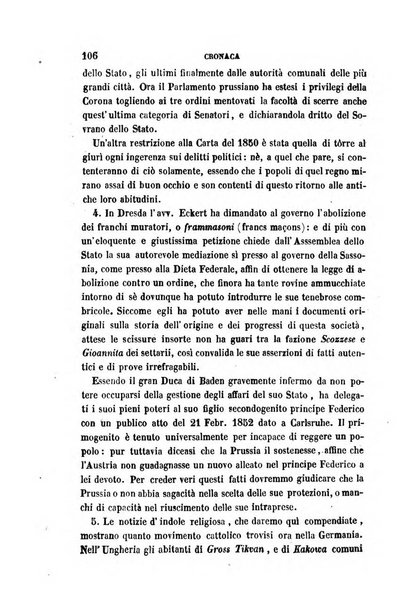 La civiltà cattolica pubblicazione periodica per tutta l'Italia