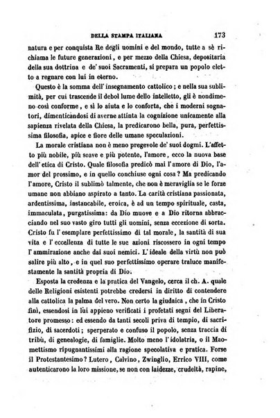 La civiltà cattolica pubblicazione periodica per tutta l'Italia