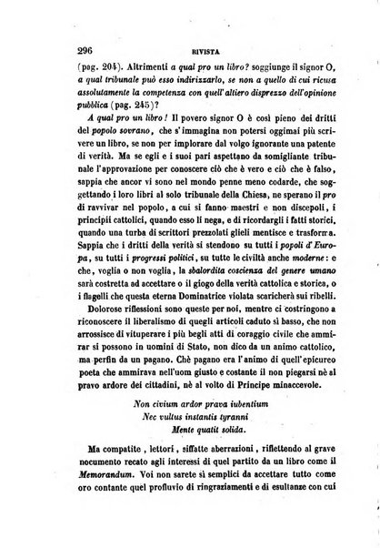 La civiltà cattolica pubblicazione periodica per tutta l'Italia