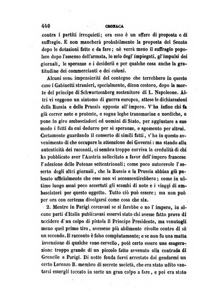 La civiltà cattolica pubblicazione periodica per tutta l'Italia