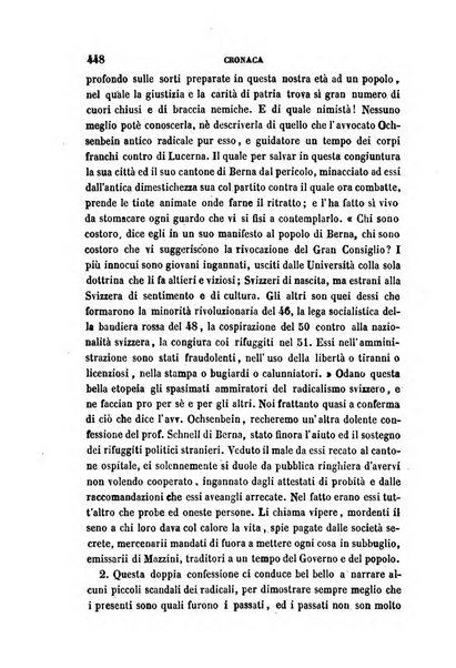 La civiltà cattolica pubblicazione periodica per tutta l'Italia