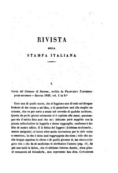 La civiltà cattolica pubblicazione periodica per tutta l'Italia