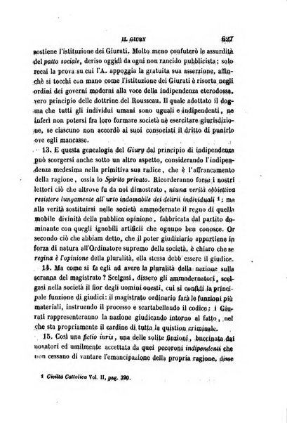 La civiltà cattolica pubblicazione periodica per tutta l'Italia