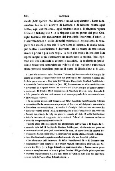 La civiltà cattolica pubblicazione periodica per tutta l'Italia