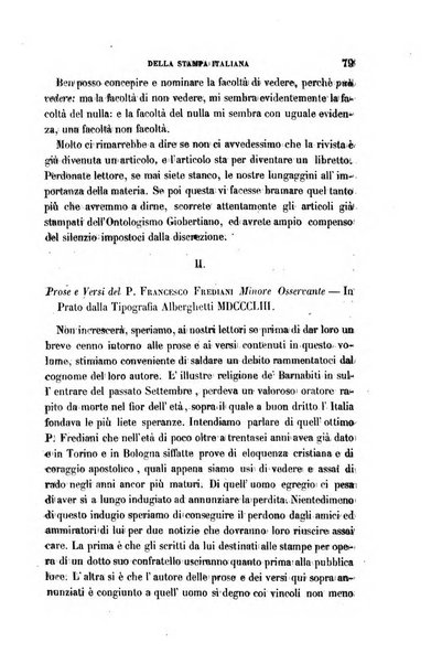 La civiltà cattolica pubblicazione periodica per tutta l'Italia