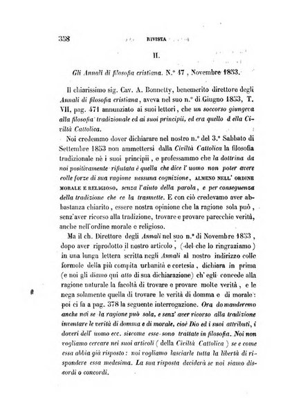 La civiltà cattolica pubblicazione periodica per tutta l'Italia