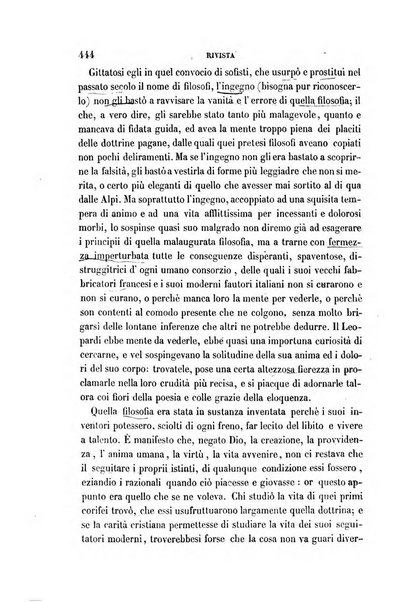 La civiltà cattolica pubblicazione periodica per tutta l'Italia