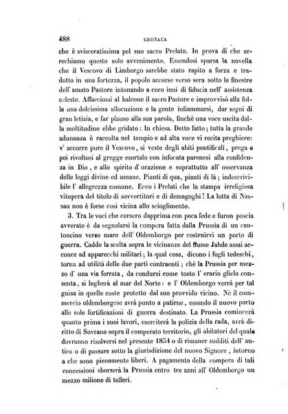 La civiltà cattolica pubblicazione periodica per tutta l'Italia