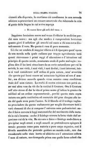 La civiltà cattolica pubblicazione periodica per tutta l'Italia