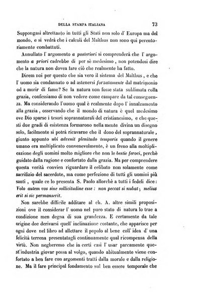 La civiltà cattolica pubblicazione periodica per tutta l'Italia