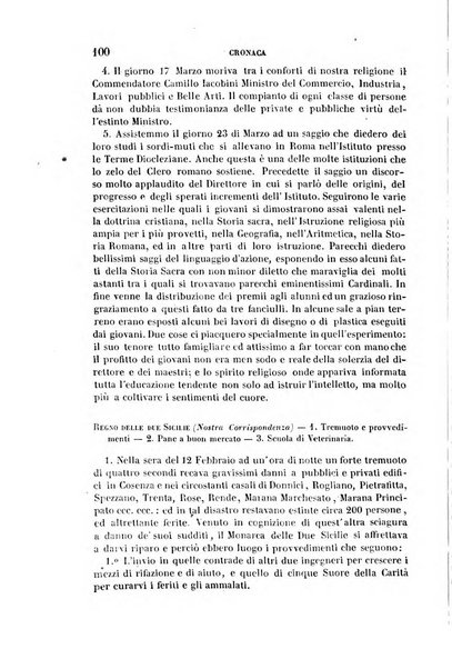 La civiltà cattolica pubblicazione periodica per tutta l'Italia