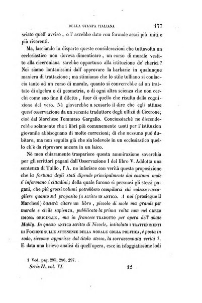 La civiltà cattolica pubblicazione periodica per tutta l'Italia