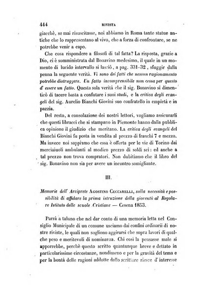 La civiltà cattolica pubblicazione periodica per tutta l'Italia