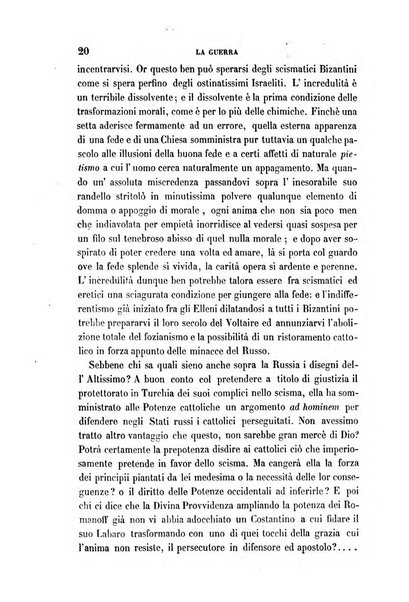 La civiltà cattolica pubblicazione periodica per tutta l'Italia