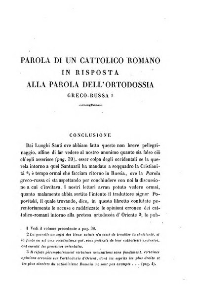 La civiltà cattolica pubblicazione periodica per tutta l'Italia