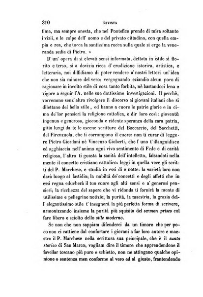 La civiltà cattolica pubblicazione periodica per tutta l'Italia