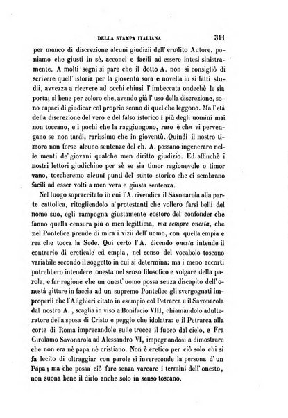 La civiltà cattolica pubblicazione periodica per tutta l'Italia