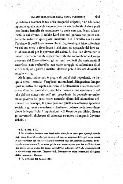 La civiltà cattolica pubblicazione periodica per tutta l'Italia