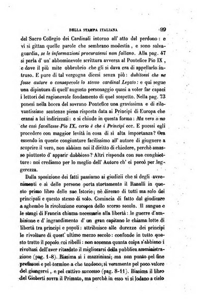 La civiltà cattolica pubblicazione periodica per tutta l'Italia