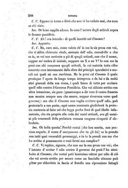 La civiltà cattolica pubblicazione periodica per tutta l'Italia