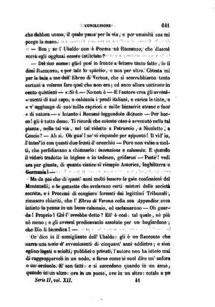 La civiltà cattolica pubblicazione periodica per tutta l'Italia