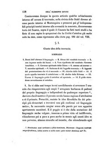 La civiltà cattolica pubblicazione periodica per tutta l'Italia