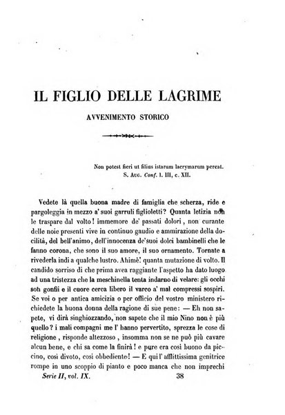 La civiltà cattolica pubblicazione periodica per tutta l'Italia