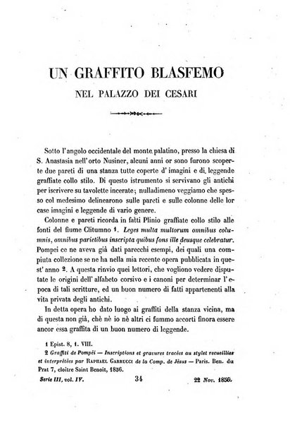 La civiltà cattolica pubblicazione periodica per tutta l'Italia