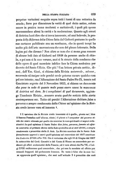 La civiltà cattolica pubblicazione periodica per tutta l'Italia