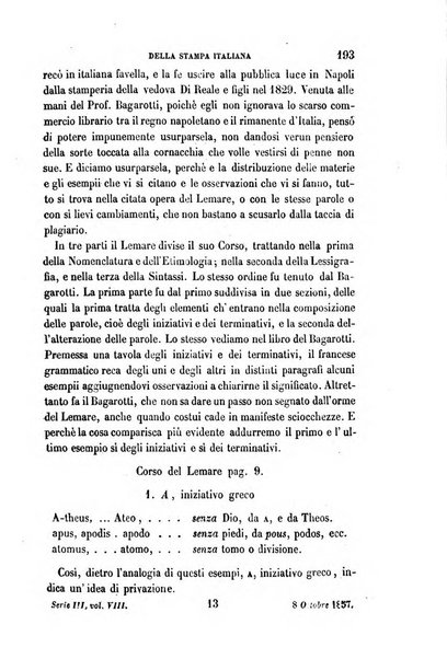 La civiltà cattolica pubblicazione periodica per tutta l'Italia