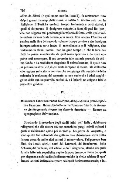 La civiltà cattolica pubblicazione periodica per tutta l'Italia