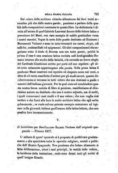 La civiltà cattolica pubblicazione periodica per tutta l'Italia