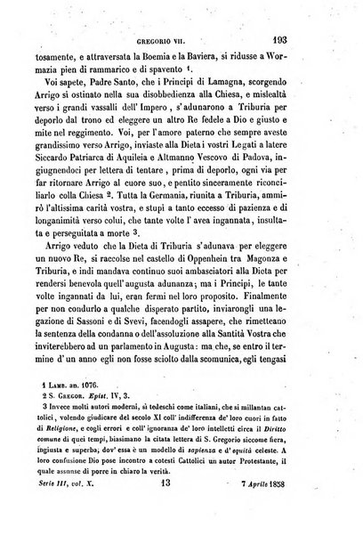 La civiltà cattolica pubblicazione periodica per tutta l'Italia