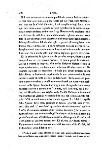 La civiltà cattolica pubblicazione periodica per tutta l'Italia