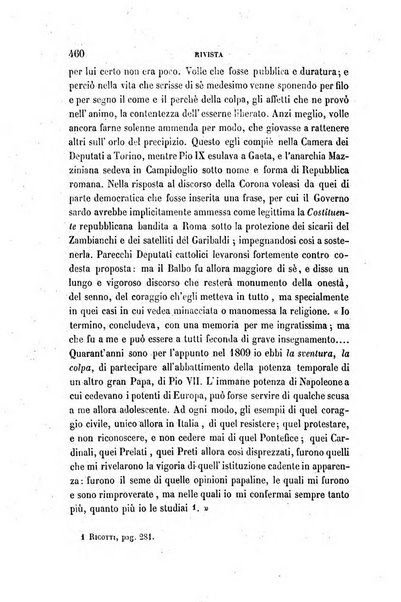 La civiltà cattolica pubblicazione periodica per tutta l'Italia